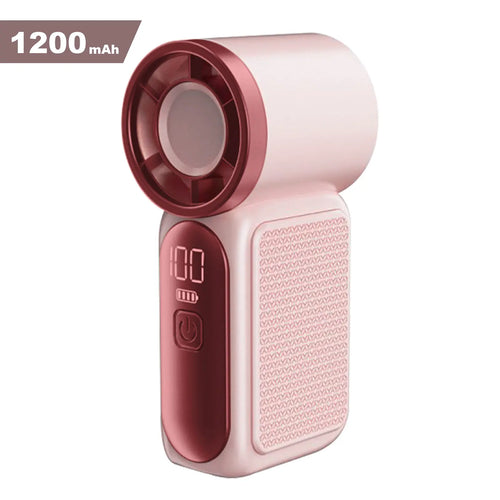 Mini Handheld Fan with LED Display – 6-Speed Turbo Pocket size Fan for Women. USB Rechargeable, High-Speed Cooling for Travel & Makeup. Perfect  Gift.  Portable Refrigeration